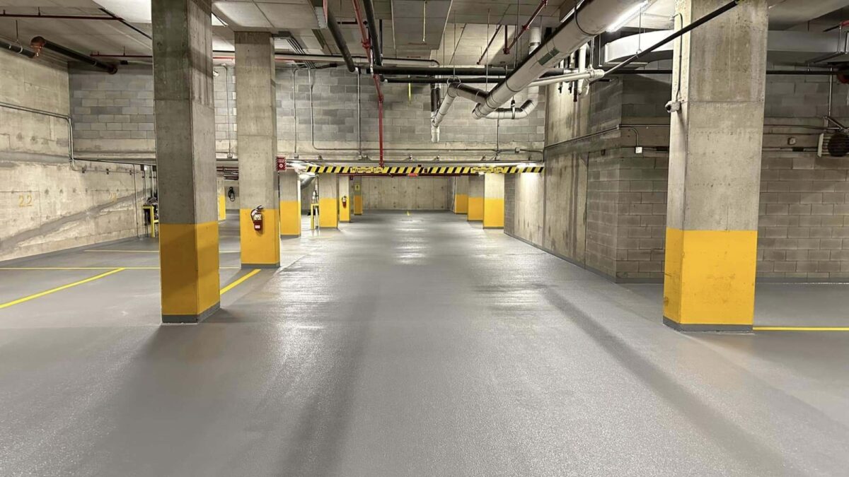 Garage parking finished 1 RBA Construction